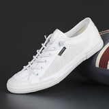 Men's Shoes 2025 Summer New Fashion Shoes Korean Version Of The Airable Canvas Shoes Low Help A Foot Pedal Cloth Shoes Men's Board