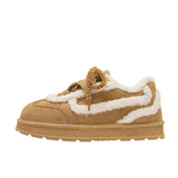 Shoes Niche Design Fashion Casual Cotton Shoes Winter Warm Plus Velvet Comfortable Short Barrel Men And Women's Snow