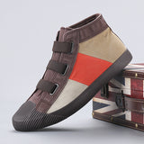 Autumn New Canvas Men's Spmelt Fashion Board Shoes Soft Soles Permeable One-Foot Casual Lazy Shoes