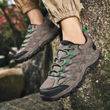 Summer New Men's Outdoor Leisure Shoes Fashion Outdoor Sports Shoes Hiking Shoes Hiking Shoes Low-Top Men's
