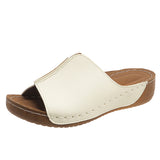 Wear Women's Shoes Comfortable Slope And Slippers Simple Size 2025 New Cool Drag