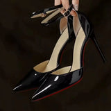 Heel High Heel Head In The Tip Of The Hollow Sexy Single Shoe Large Size High Heel Shoes With Simple