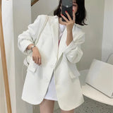 Zingj Spring And Autumn Small Suit Jacket Female Korean Version British Wind Web Celebrity Design Sense West Female Suit Women's Temperament