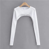 Sexy Trend In Net Red Super Short Repair Jacket Hoodie Carefully Machine Personality Outside The Top