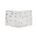 Hot Girl Sexy Low-Waist Hairy Squins Straight Shorts Pure Luster Thin Hot