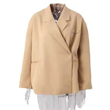 Women's Clothing Explosion 3 Color Clip Side Buckle Suit