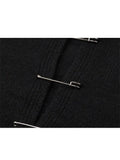 Sweater Harajuku Ins Street Women 2023 Autumn Winter Cardigan Long Sleeve Fashion Casual Loose Gothic Knitwear Short