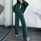 2025 Round Neck Fashion Simple Atmospheric Jacket Jacket Casual Straight