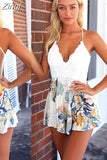Summer Ladies Sexy V-Neck Sleeveless Jumpsuit Women Backless Bodycon Party Playsuit Fashion Casual Jumpsuit