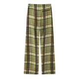 New Linen Lattice Loose Casual Trousers