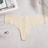 Lady T-Tong Trousers Round Lattice Letter Large-Size Female T-Trousers