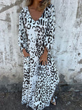 Women's Spring Summer New V-Neck Fashion Holiday Print