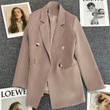 Zingj Fried Street Small Suit Jacket Female 2024 Spring And Autumn New Korean Version Web Celebrity Temperament Small Casual