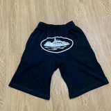 Ship High Street Print Logo Shorts In Trend Hic Hops Casual Trousers Men And