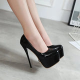 Code 4142 Waterproof Table Hates The Sky High Shallow Single Shoes Women's Spring New Fine Heel Women's