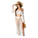 Zingj New Women's Casual Netted Fram Beach Dress 2