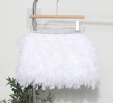 Shooting Feather Dress Small Pony Short Skirt Birthday Dress Dress Princess Short Dress