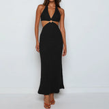 Bikini Hoodie V-Neck Folded Back Collared Back With Beach