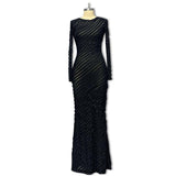 Sales Women's Clothing In The Autumn Of 2025 New Long-Sleeved Skirt Fashion Temperament Long Dress Collar Dress Dress