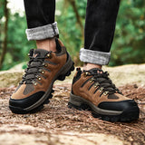 Large-Size Men's Thick-Sed, Wear-Resistant Low-Help Tourism Cross-Country Leisure Hiking
