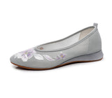 Zingj Heel Embroidered Cloth Shoes Summer Ladies Sandals Ethnic Style Fashion With Hanfu