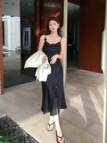 Xichun New Three-Dimensional Nail Flower High-Waisted Vertede Dress High-End Long Dress Female