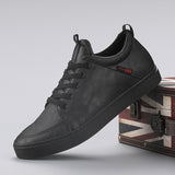 Walk Men's Shoes 2025 Autumn New High-Help Leisure Business Shoes Trend Canpermeable High-Bong Board