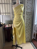Summer New Collar Open Fork Women's Sexy Body Dressing Dress
