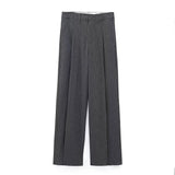Winter New Women's Pinstripe Long Suit Jacket Vest And Trousers