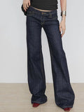 Vintage Niedrige Taille Boyfriend