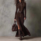 Fashion Style In Autumn And Winter 2025, Zippered And Straight-Fork