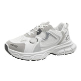 Old Dad Shoes Women 2025 Spring And Summer New Mesh Breathable Thick Background Anti-Slip Light Student Running