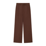 Explosion Women's Button Blouse Broad Leg Trousers