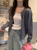 Jersey Jacket Autumn Dress Women 2025 New External Feeling Early Autumn Sweater Loose