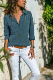 Women's Loose Lapel Long Sleeve