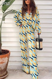 Piece Women Sets 2023 New Arrival Spring Autumn Matching Sets Flower Print Two Pieces Sets Top Pants Suits Outfits