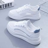 Surface Breathable Small White Shoes Women 2025 Summer New Korean Version Of Sports Casual Shoes With Thick Plate Shoes Women's
