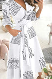 Women Summer Long Dress Short Sleeve V Neck Solid Vintage Elegant Chic Shirt Dress With Belt Office Ladies Party