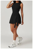 Tank Wrap Skort Tennis Dress- Outfit