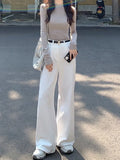 High-Waisted Broad-Legged Jeans Women's 2025 New Casual Temperament Thin Loose Straight