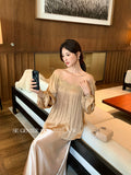 Xixi 2025 Autumn White Standard New Korean Version Of The White Standard Of The New Korean Version Of The Chiffon Short-Sleeved Shirt Top
