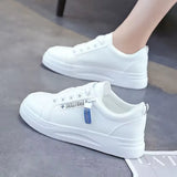 Shoes In The Autumn Of 2025 New Casual Coloring College Women's Shoes Korean Version Of Fashion Running