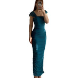 Summer New Women's Decoration Waist Sexy Folding Tight