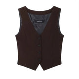 Fork Vest 2010702 Belt 100 Fold Comfortable Leisure Trousers 4661505