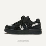 Shoes Destruction Series Black Samurai National Trendy Street Shoes Mint Manbo Bread Shoes Men And Women's Low-Top