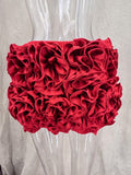 And Summer New Sexy Fish Bone Strap Adjustable Bosom Heavy Industry Flower Skirt Set