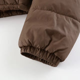 Long Sleeve Warm Cotton Jacket-Outfit