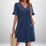 New Women's Temperament Elegant Print Square Neck Sexy Bubble Sleeve With