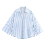 New Women's Fashion Set Simple Linen-Blend Long-Sleeved