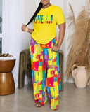 Spring And Summer New Fashion Loose Leisure Printing